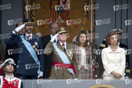 Felipe von Spanien, Juan Carlos I. von Spanien, Letizia von Spanien, Sophia von Spanien