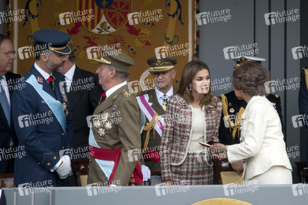 Felipe von Spanien, Juan Carlos I. von Spanien, Letizia von Spanien, Sophia von Spanien