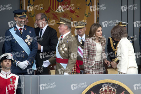 Felipe von Spanien, Juan Carlos I. von Spanien, Letizia von Spanien, Sophia von Spanien