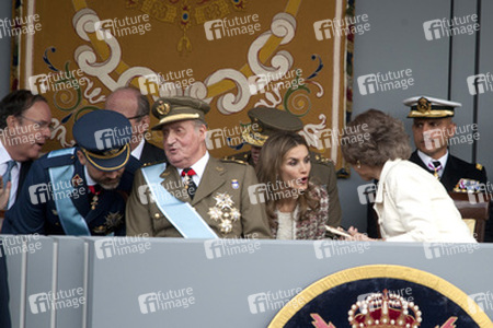 Felipe von Spanien, Juan Carlos I. von Spanien, Letizia von Spanien, Sophia von Spanien