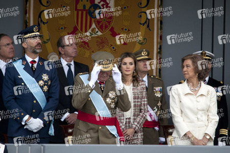 Felipe von Spanien, Juan Carlos I. von Spanien, Letizia von Spanien, Sophia von Spanien