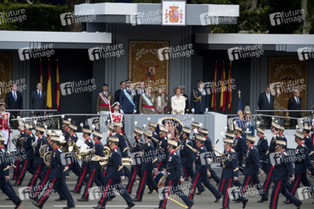 Mariano Rajoy, Felipe von Spanien, Juan Carlos I. von Spanien, Letizia von Spanien, Sophia von Spanien