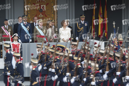 Felipe von Spanien, Juan Carlos I. von Spanien, Letizia von Spanien, Sophia von Spanien
