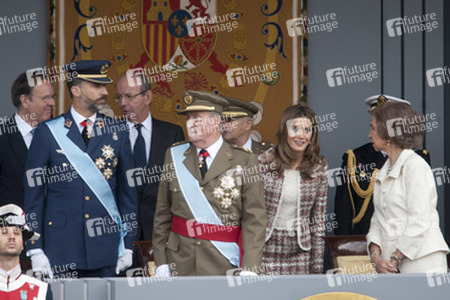 Felipe von Spanien, Juan Carlos I. von Spanien, Letizia von Spanien, Sophia von Spanien