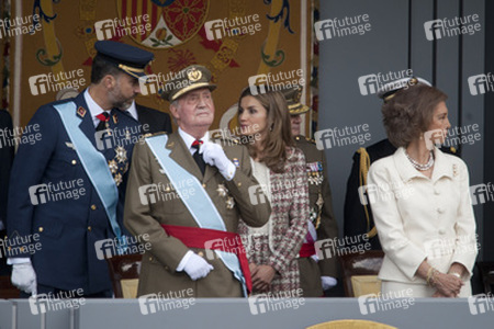 Felipe von Spanien, Juan Carlos I. von Spanien, Letizia von Spanien, Sophia von Spanien