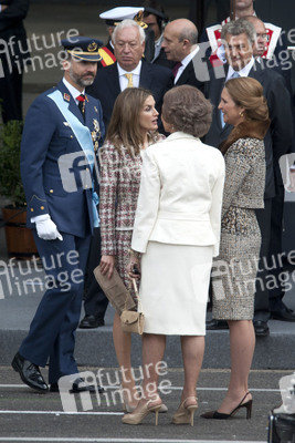 Felipe von Spanien, Letizia von Spanien, Sophia von Spanien, Elena von Spanien