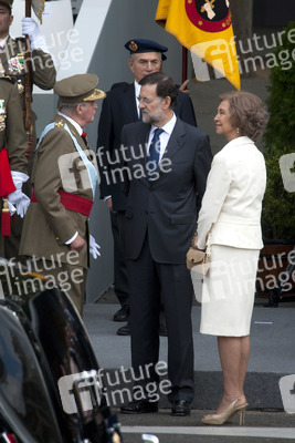 Juan Carlos I.von Spanien, Mariano Rajoy, Sophia von Spanien