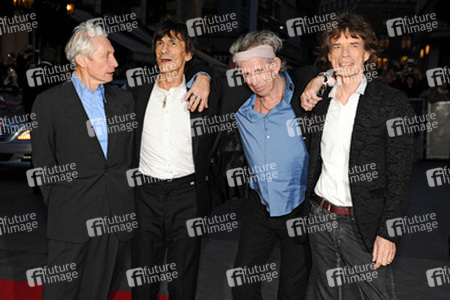 Charlie Watts, Ronnie Wood, Keith Richards, Mick Jagger (The Rolling Stones)