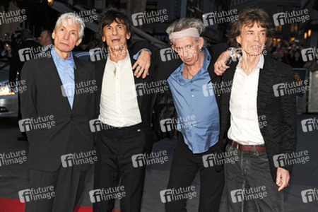 Charlie Watts, Ronnie Wood, Keith Richards, Mick Jagger (The Rolling Stones)