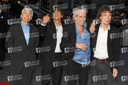 Charlie Watts, Ronnie Wood, Keith Richards, Mick Jagger (The Rolling Stones)
