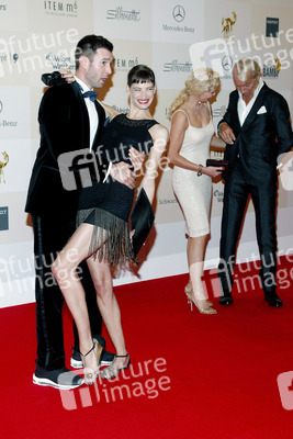 Jochen Schropp, Annique Delphine, Jo Groebel mit Gattin Grit Weiss