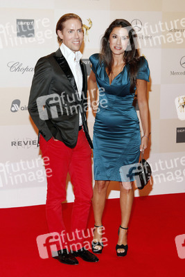 Mariella Ahrens mit Jens Hilbert