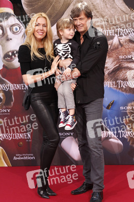 Alexandra Klim mit Sohn Kami und Ehemann Michael