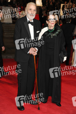 Christopher Lee mit Gattin Gitte