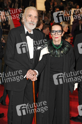 Christopher Lee mit Gattin Gitte