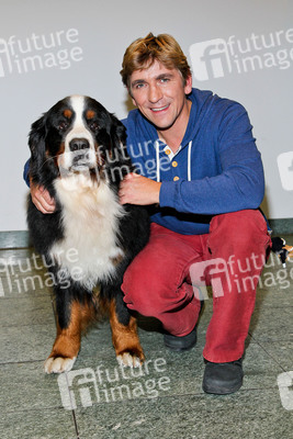 Guido Hammesfahr mit Hund Keks