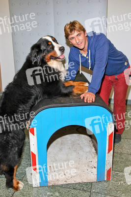 Guido Hammesfahr mit Hund Keks