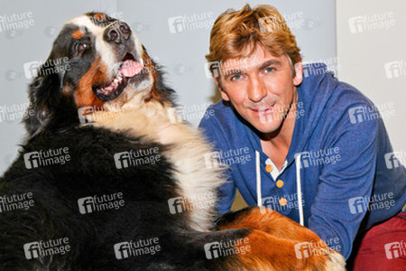 Guido Hammesfahr mit Hund Keks