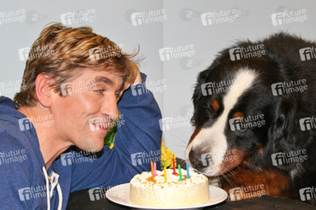 Guido Hammesfahr mit Hund Keks