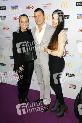 Kim Gloss, Rocco Stark mit Schwester Aurora Stark