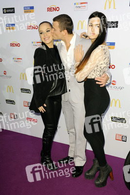 Kim Gloss, Rocco Stark mit Schwester Aurora Stark