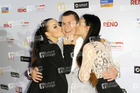 Kim Gloss, Rocco Stark mit Schwester Aurora Stark