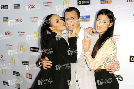 Kim Gloss, Rocco Stark mit Schwester Aurora Stark