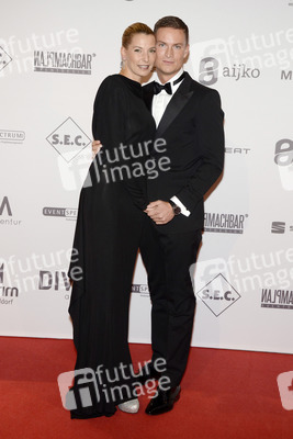 Giulia Siegel und Freund Frank Büchtmann