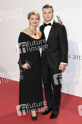 Andrea Spatzek mit Sohn Alexander