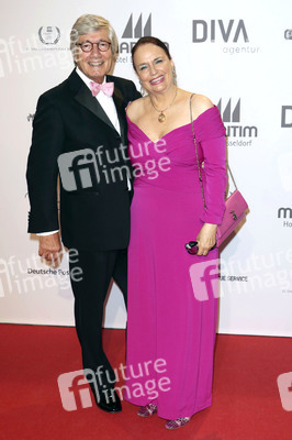 Christian Wolff mit Frau Marina