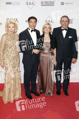 Ute Ohoven, Philipp Rösler mit Ehefrau Wiebke Rösler, Mario Ohoven