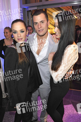 Kim Gloss, Rocco Stark mit Schwester Aurora Stark