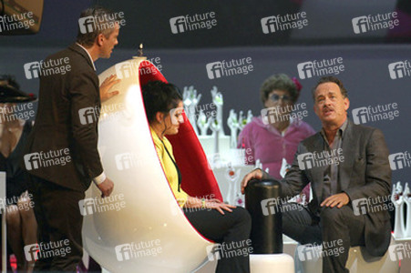 Markus Lanz, Kanditatin Angela Kliebisch, Atze Schröder, Tom Hanks