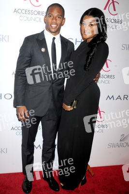 Victor Cruz mit Freundin Elaina Watley