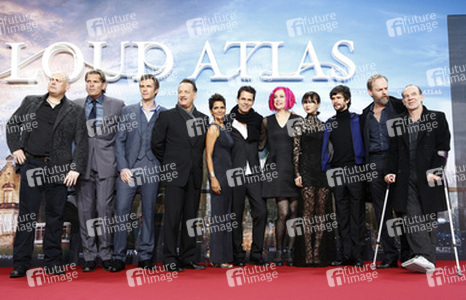 Andy Wachowski, Götz Otto, James D'Arcy, Tom Hanks, Halle Berry, Tom Tykwer, Lana Wachowski, Doona Bae, Ben Whishaw, Hugo Weaving, Martin Wuttke