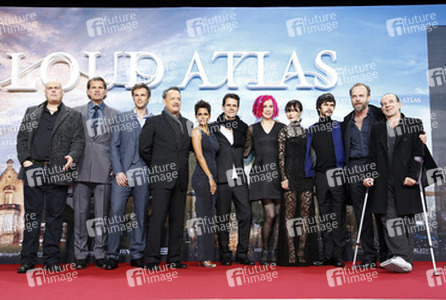 Andy Wachowski, Götz Otto, James D'Arcy, Tom Hanks, Halle Berry, Tom Tykwer, Lana Wachowski, Doona Bae, Ben Whishaw, Hugo Weaving, Martin Wuttke