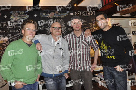 Mario Kotaska, Ralf Zacherl, Wirt Björn Penno, Martin Baudrexel