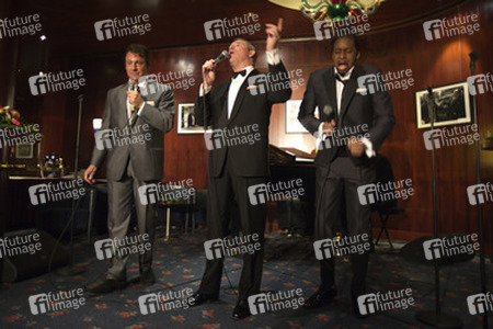 Mark Adams als Dean Martin, Stephen Triffitt als Frank Sinatra, Jay Marsh als Sammy Davis Jr.