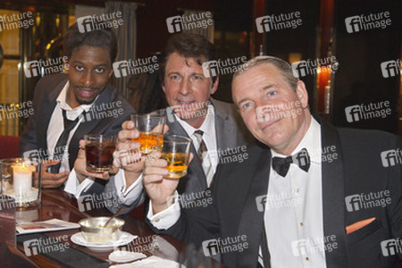 Jay Marsh als Sammy Davis Jr., Mark Adams als Dean Martin, Stephen Triffitt als Frank Sinatra