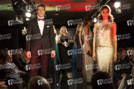 Frauke Ludowig mit Models