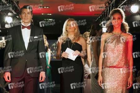 Frauke Ludowig mit Models