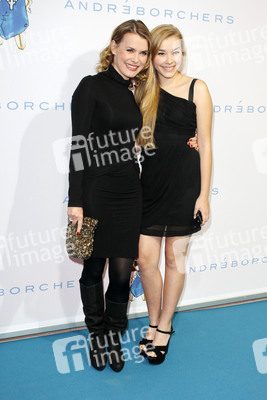 Andrea Lüdke mit Tochter Milena