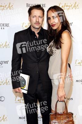 Bruno Eyron mit Freundin Friederike Dirscherl