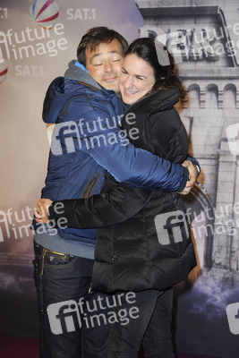Jan Sosniok mit Freundin Nadine Möllers