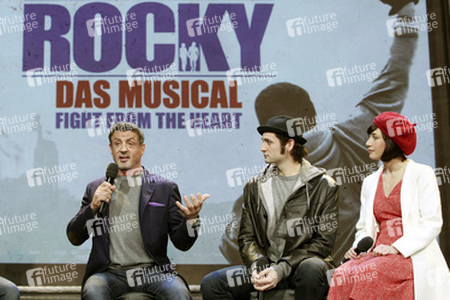 Sylvester Stallone, Drew Sarich, Wietske van Tongeren