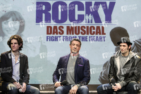 Alex Timbers, Sylvester Stallone, Drew Sarich