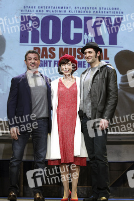 Sylvester Stallone, Wietske van Tongeren, Drew Sarich