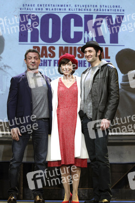 Sylvester Stallone, Wietske van Tongeren, Drew Sarich