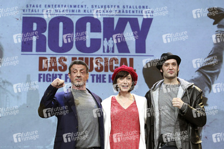 Sylvester Stallone, Wietske van Tongeren, Drew Sarich