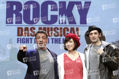 Sylvester Stallone, Wietske van Tongeren, Drew Sarich